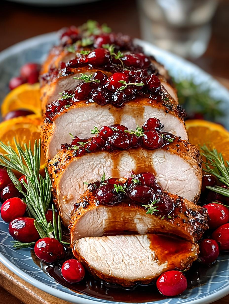 Delightful Cranberry Orange Pork Tenderloin Recipe 4 Delightful Cranberry Orange Pork Tenderloin Recipe - Cranberry Orange Pork Tenderloin - main visual representation
