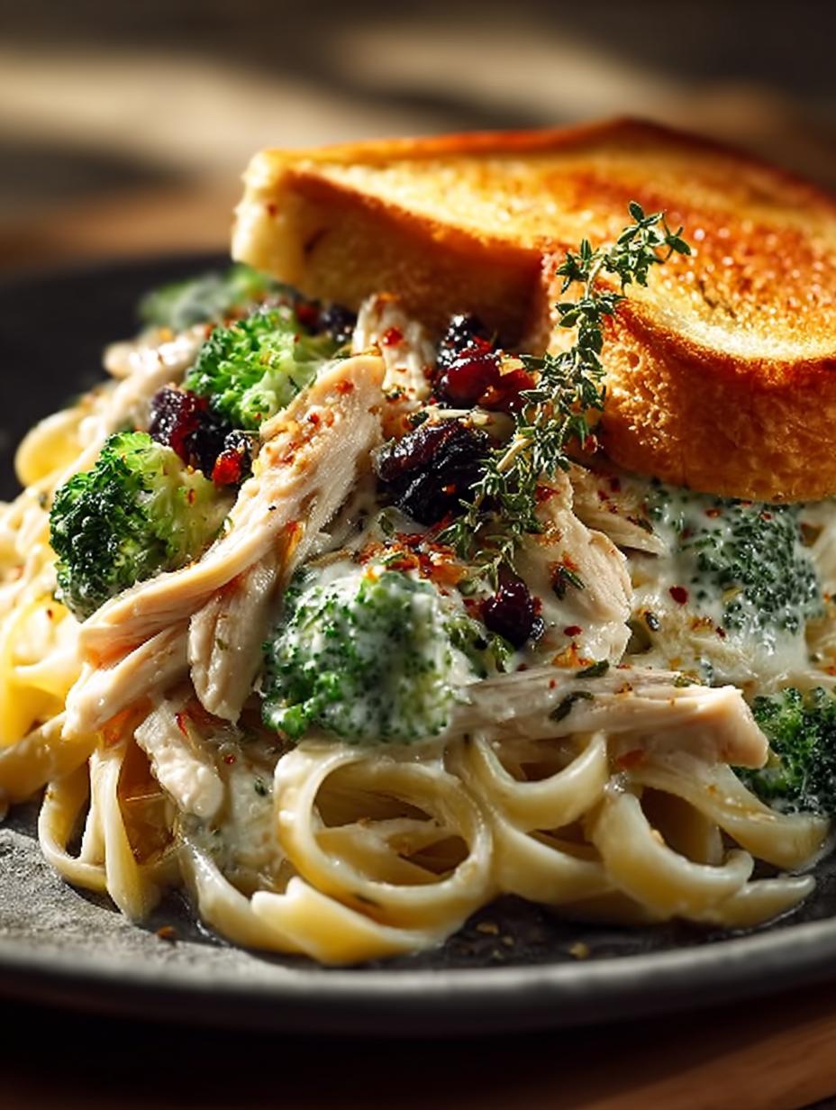 Creamy Chicken Broccoli Pasta