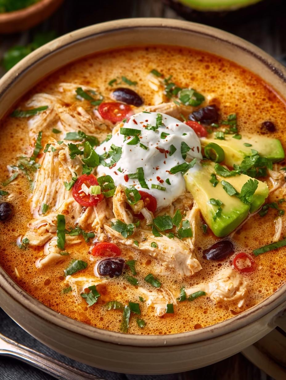 Creamy Chicken Enchilada Soup: 7 Reasons to Love It - Creamy Chicken Enchilada Soup - additional detail