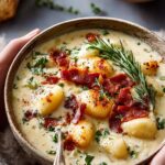 Creamy Gnocchi Soup with