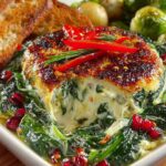 Creamy Holiday Hot Spinach