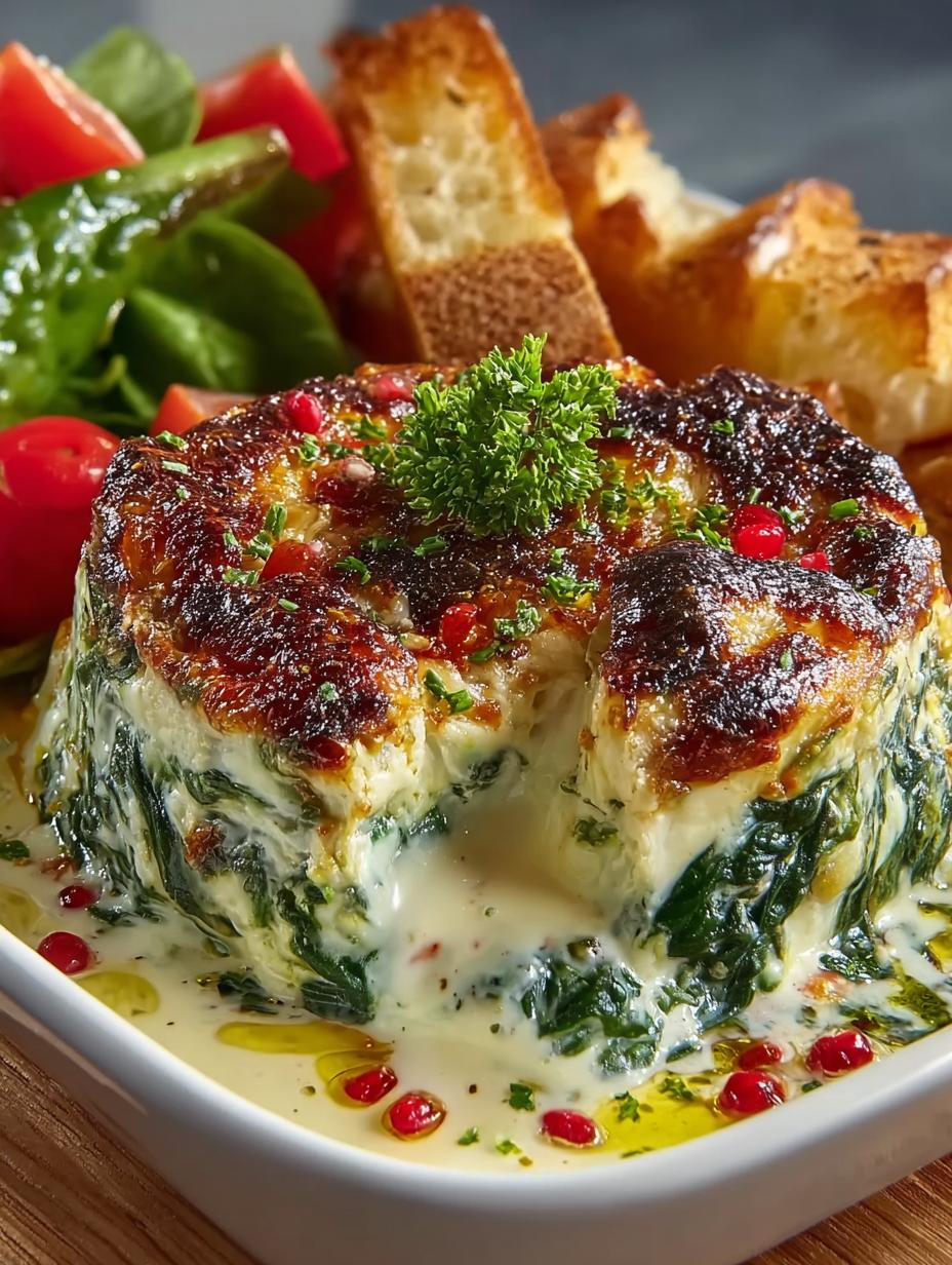 Creamy Holiday Hot Spinach: 7 Festive Comforting Dishes - Creamy Holiday Hot Spinach - additional detail