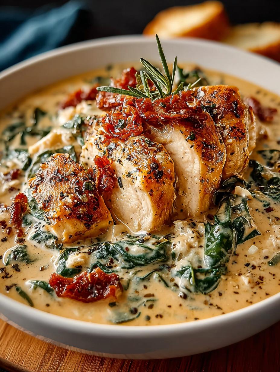 Creamy Marry Tuscan Chicken