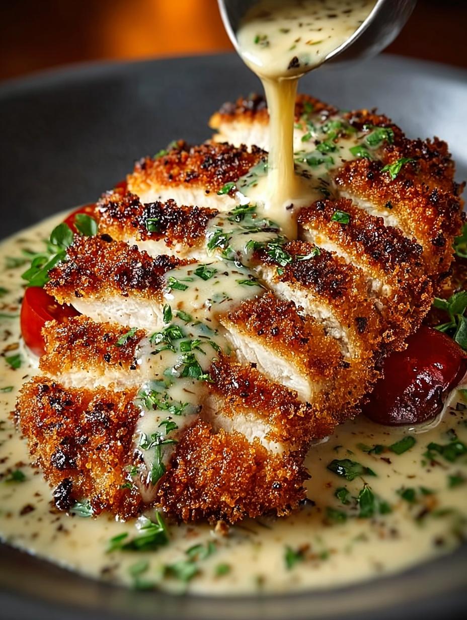 Creamy Parmesan Crusted Chicken
