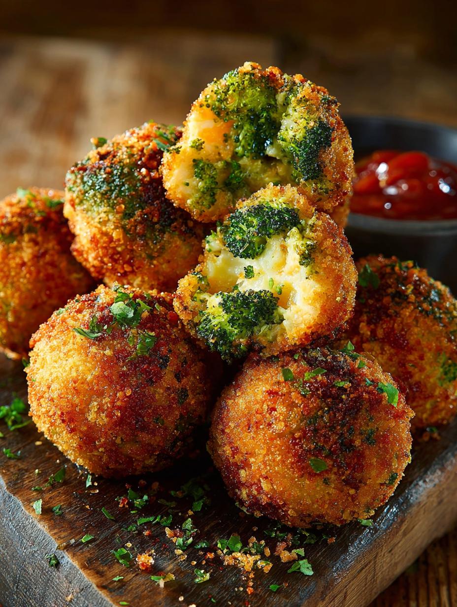 Crispy Broccoli Cheese Balls: 7 Irresistible Bites - Crispy Broccoli Cheese Balls - main visual representation