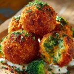 Crispy Broccoli Cheese Balls