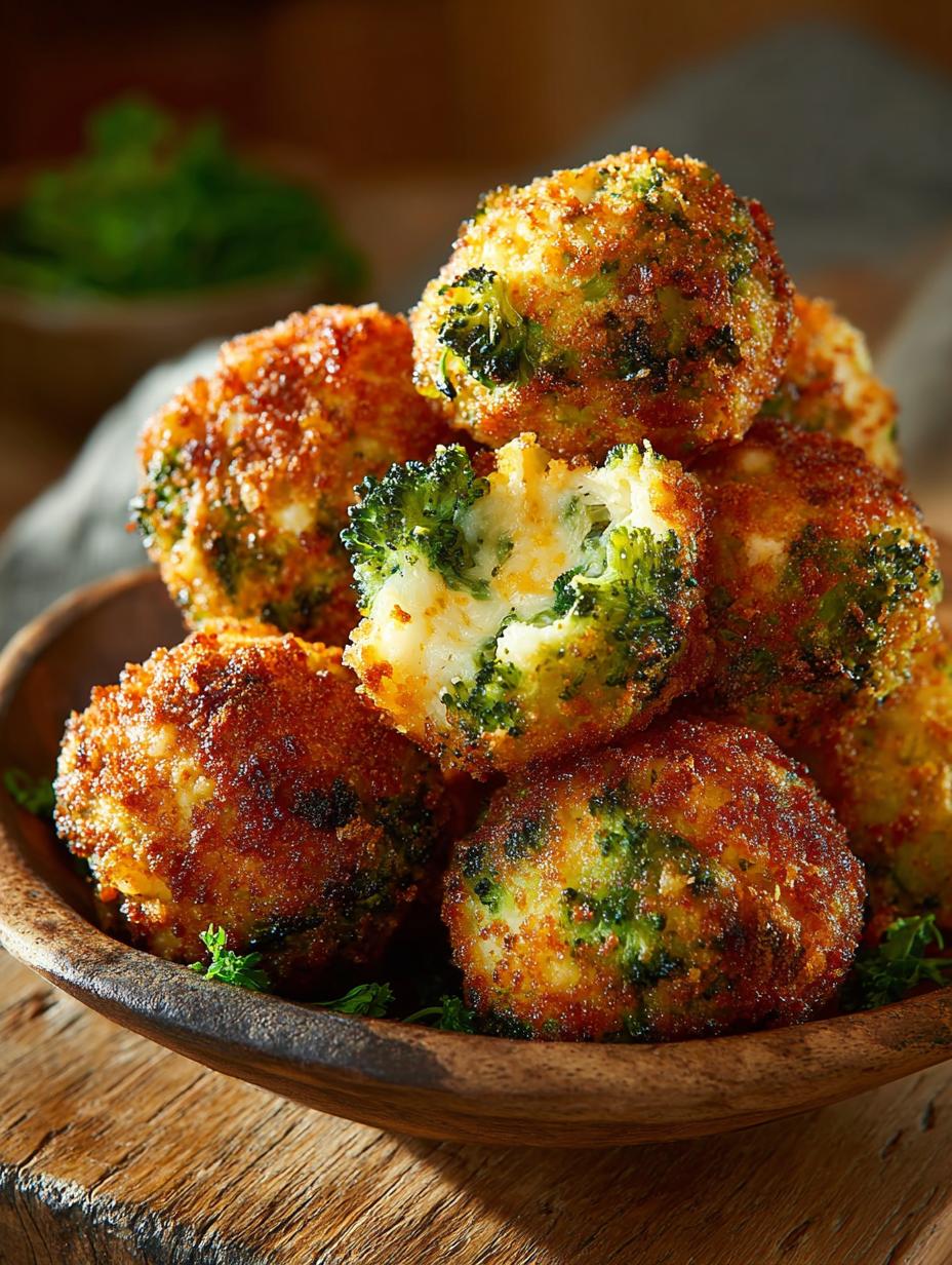 Crispy Broccoli Cheese Balls: 7 Irresistible Bites - Crispy Broccoli Cheese Balls - additional detail