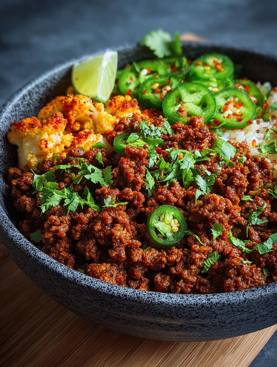 Crispy Chile Ground Beef: 5 Flavorful Bowls to Try 5 Crispy Chile Ground Beef: 5 Flavorful Bowls to Try - Crispy Chile Ground Beef - additional detail