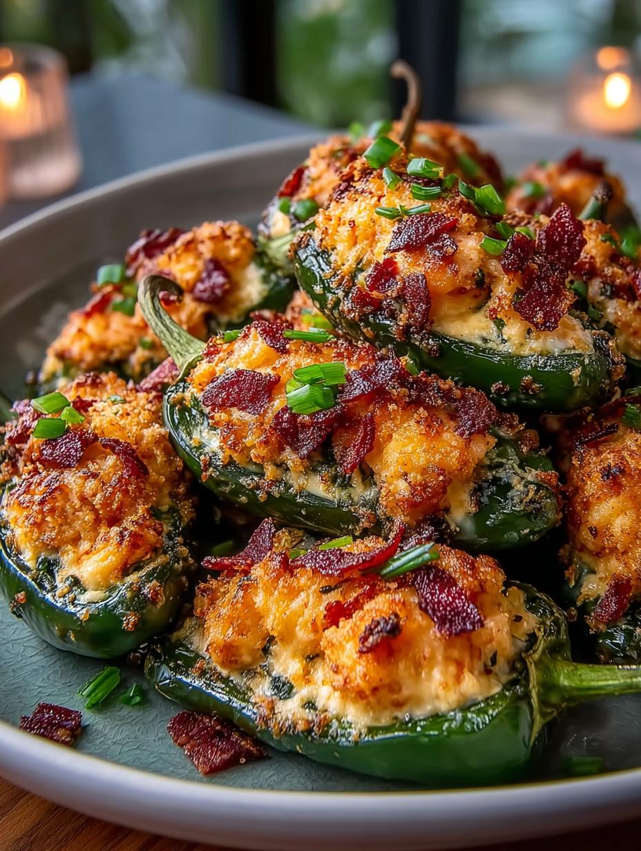 Crispy Crawfish Stuffed Jalape