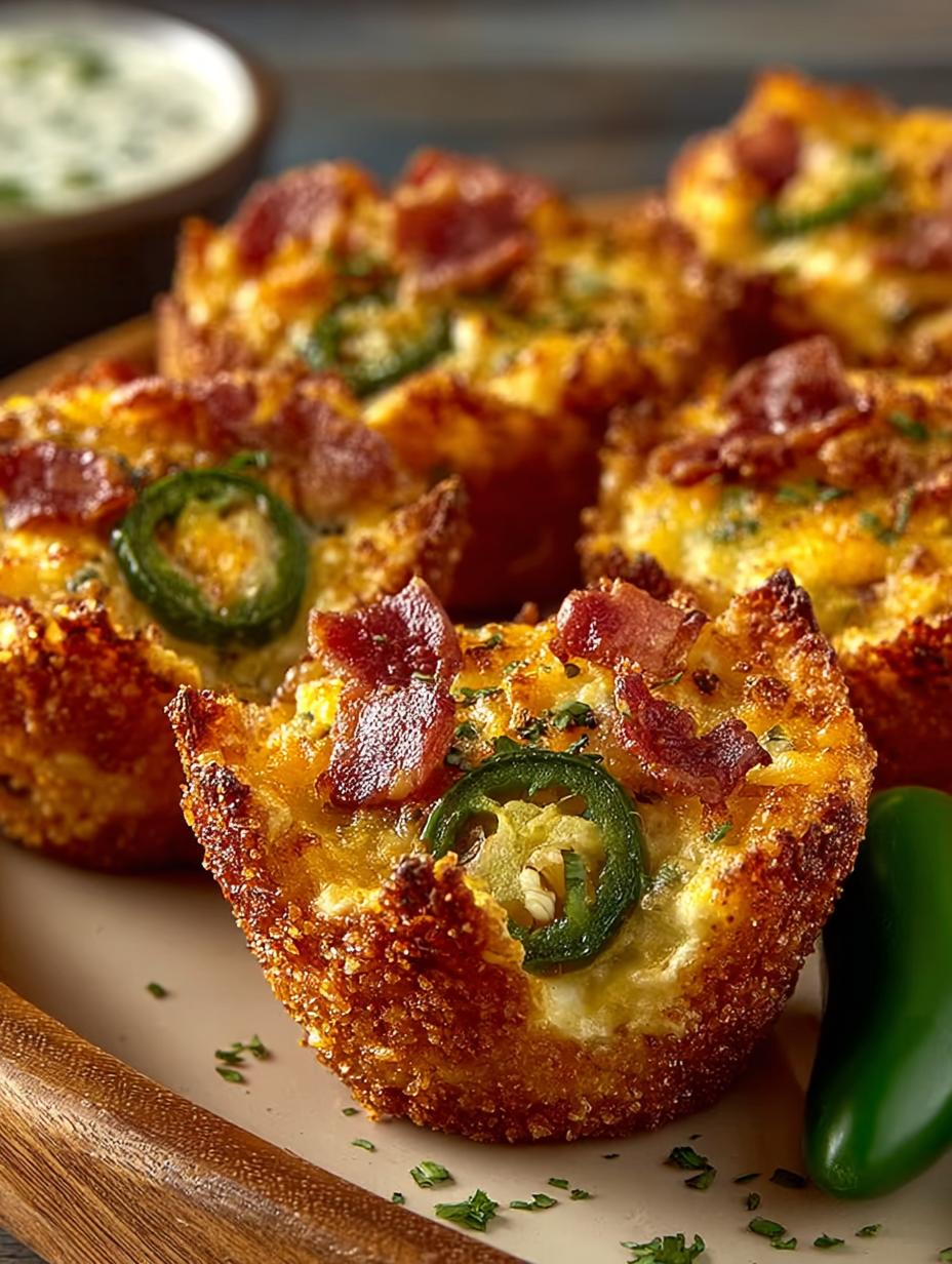 Crispy Jalapeno Popper Cups: 5 Irresistible Bites 4 Crispy Jalapeno Popper Cups: 5 Irresistible Bites - Crispy Jalapeno Popper Cups - main visual representation