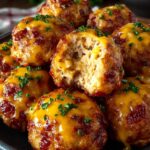 Crispy Sausage Balls Cheddar