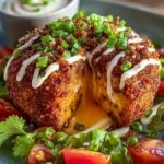 Crispy Taco Cheese Ball