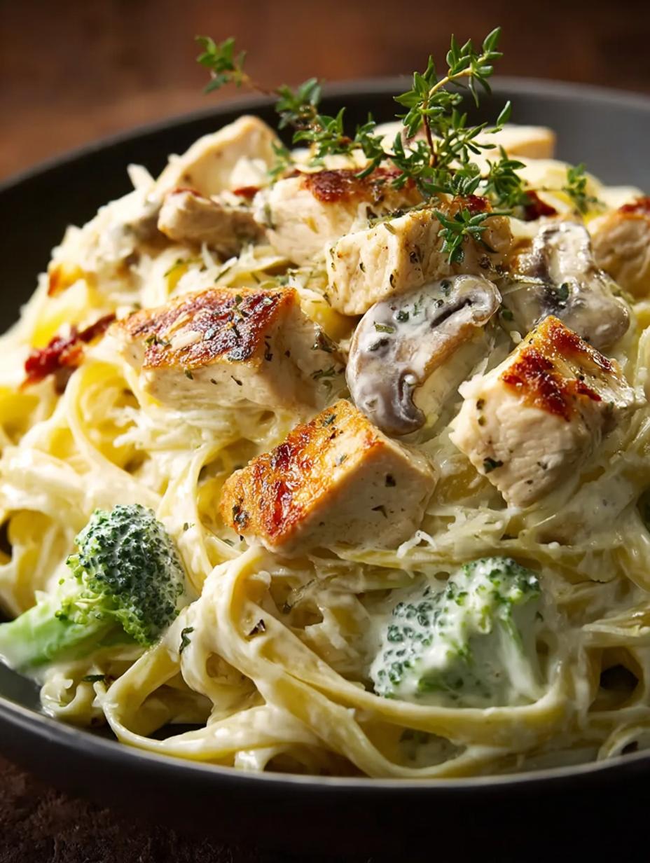 Crock Pot Chicken Alfredo