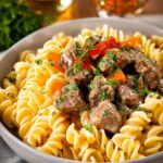 Crockpot Beef Stroganoff