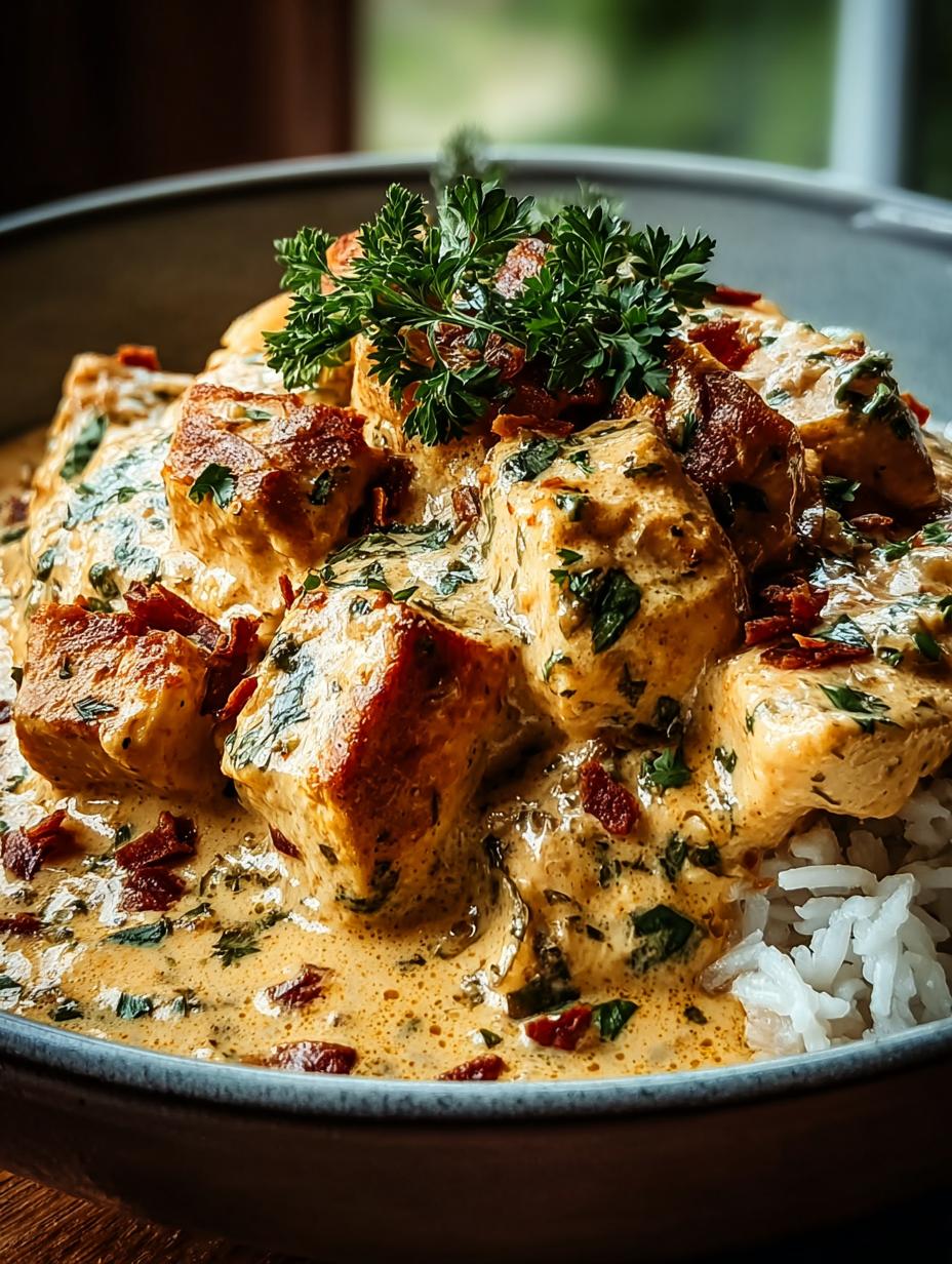 Crockpot Creamy Coconut Chicken