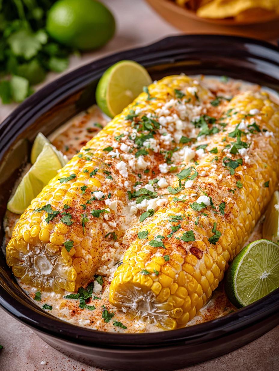 Crockpot Mexican Street Corn
