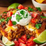 Crockpot Taco Casserole