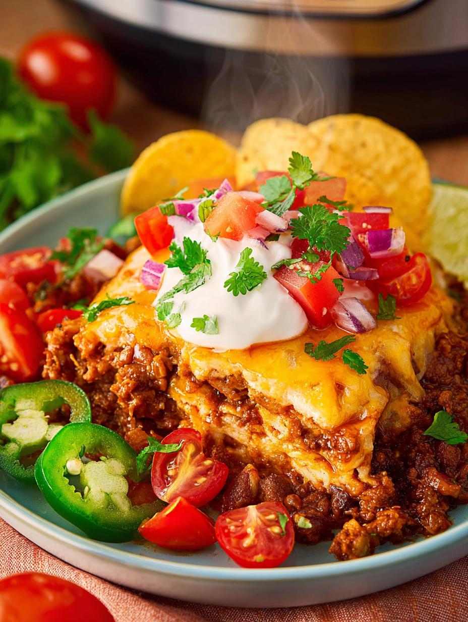 Delicious Crockpot Taco Casserole for Family Nights - Crockpot Taco Casserole - additional detail