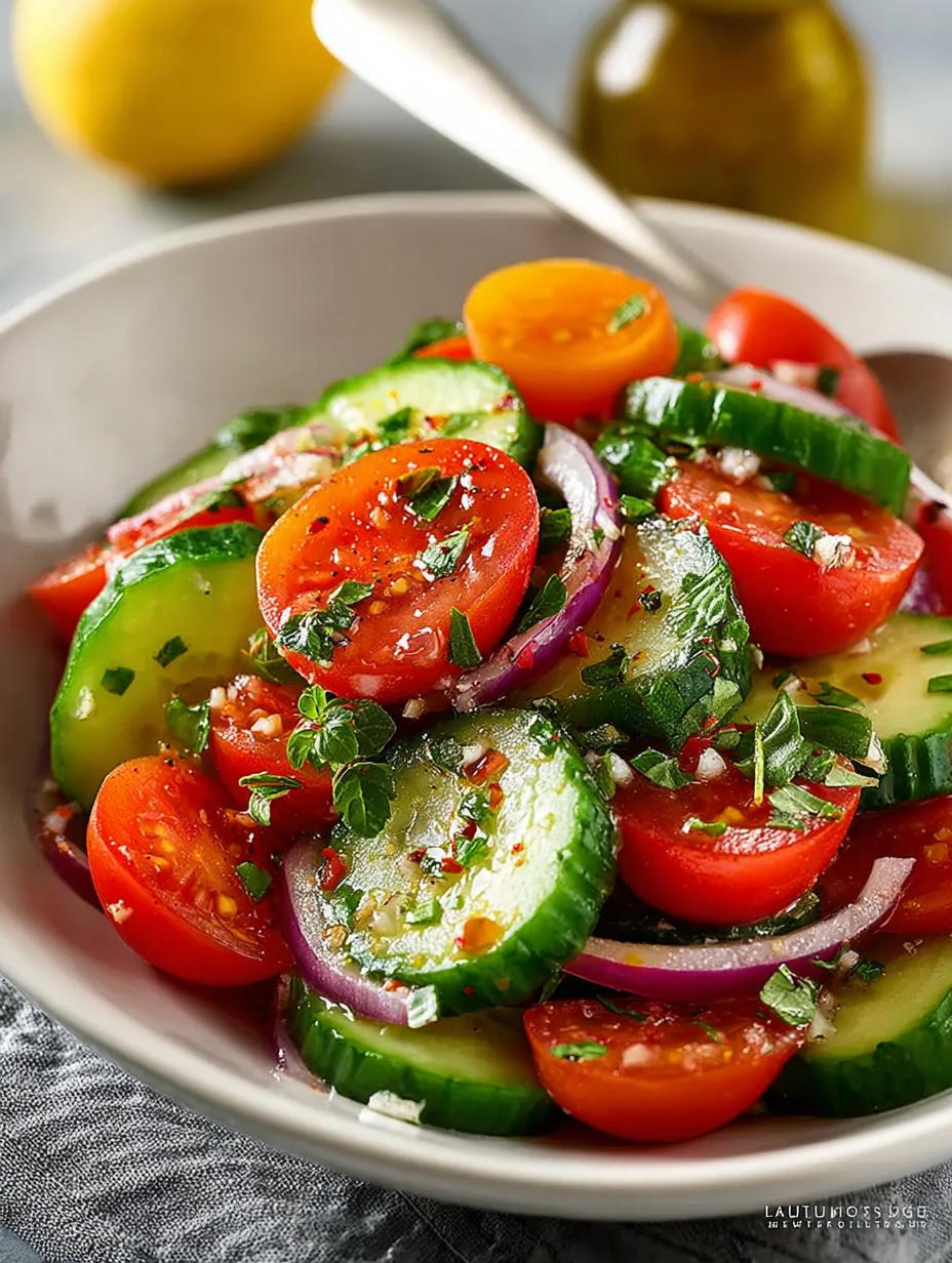 Cucumber Tomato Salad