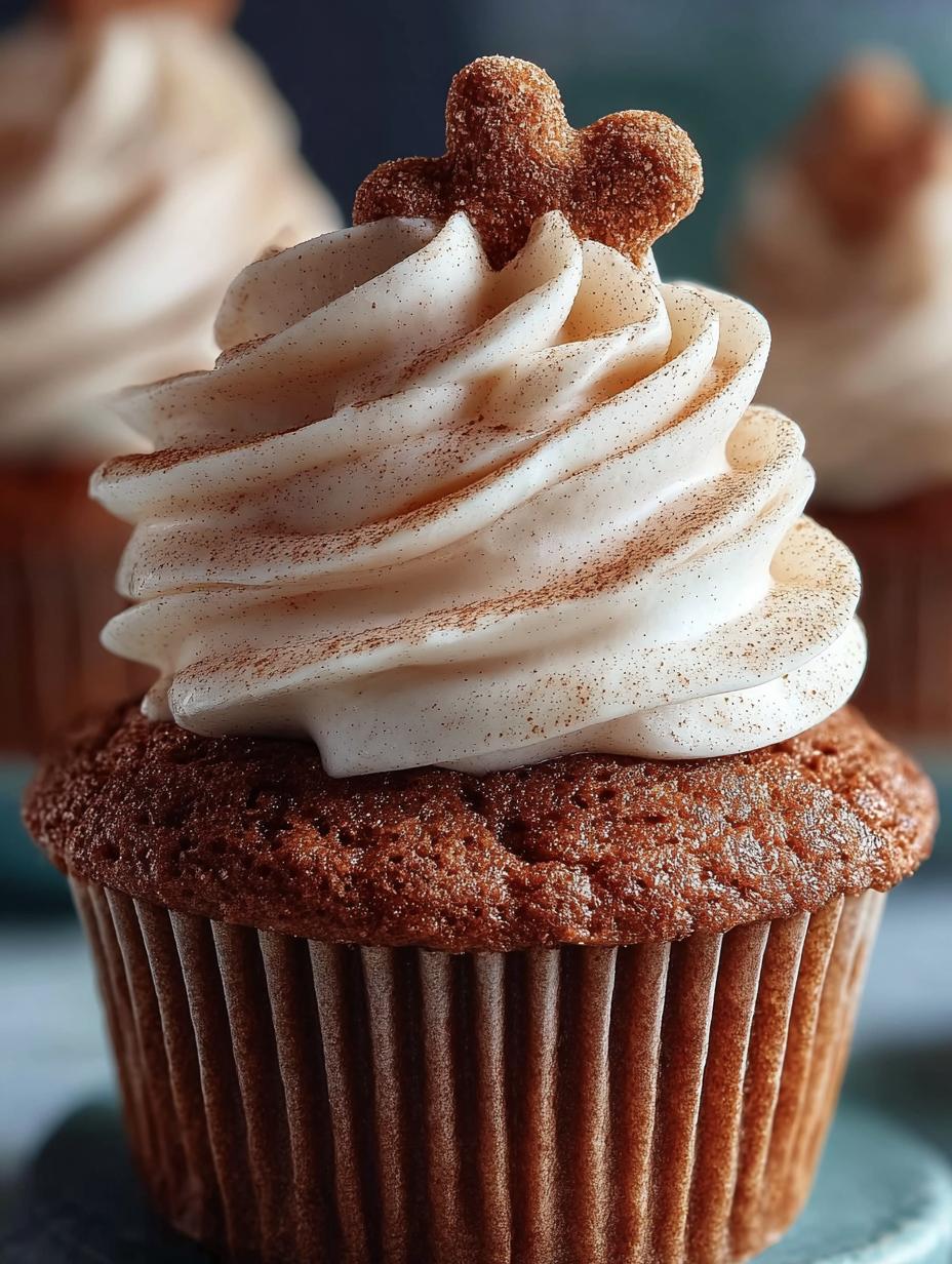 Cupcakes with Cinnamon Cream
