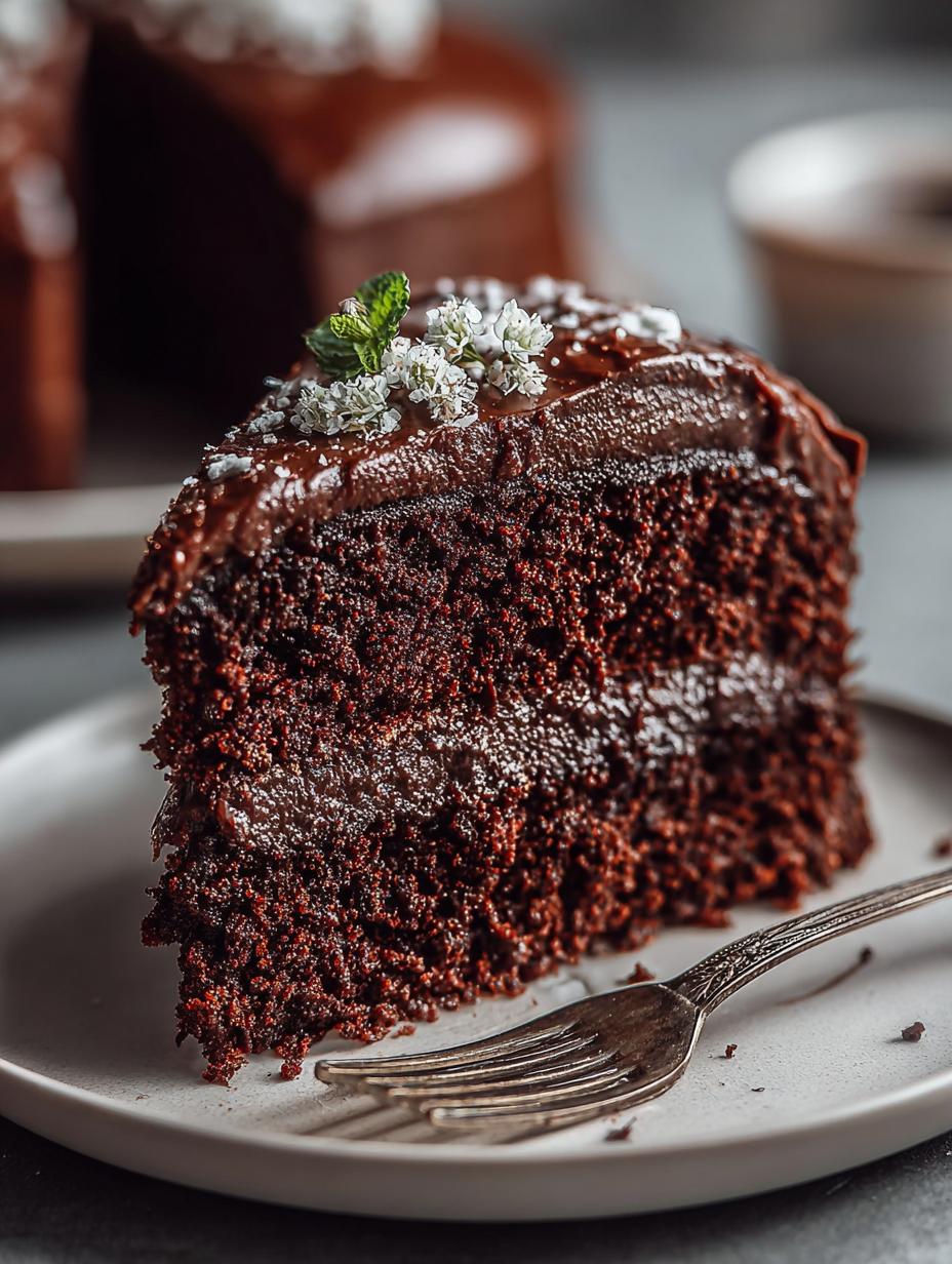 Irresistible Dairy Free Chocolate Cake Recipe in 30 Minutes - Dairy Free Chocolate Cake - additional detail