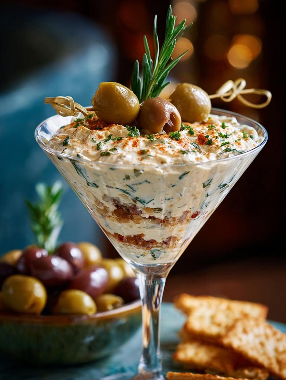 Dirty Martini Dip