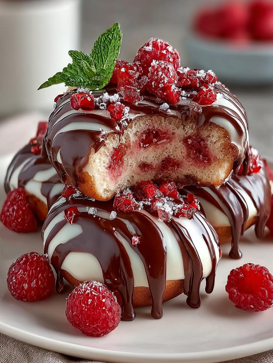 Fluffy Chocolate Covered Strawberry Yogurt Donuts Recipe 5 Fluffy Chocolate Covered Strawberry Yogurt Donuts Recipe - Fluffy Chocolate Covered Strawberry - additional detail