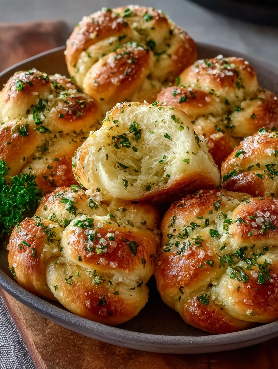 Homemade Garlic Knots: 12 Irresistible Twists - Garlic Knots - main visual representation