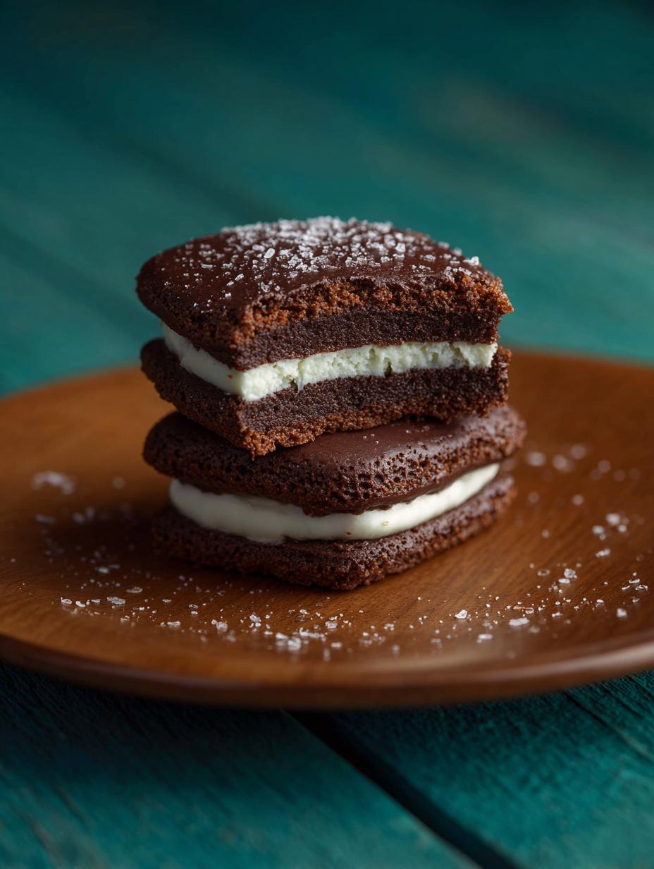 Gluten Free Protein Chocolate Sandwich Cookies Recipe - Gluten Free Protein Chocolate - main visual representation