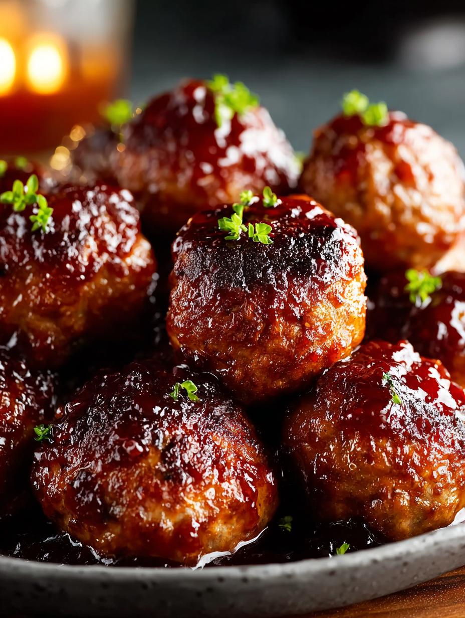 Grape Jelly Bbq Meatballs