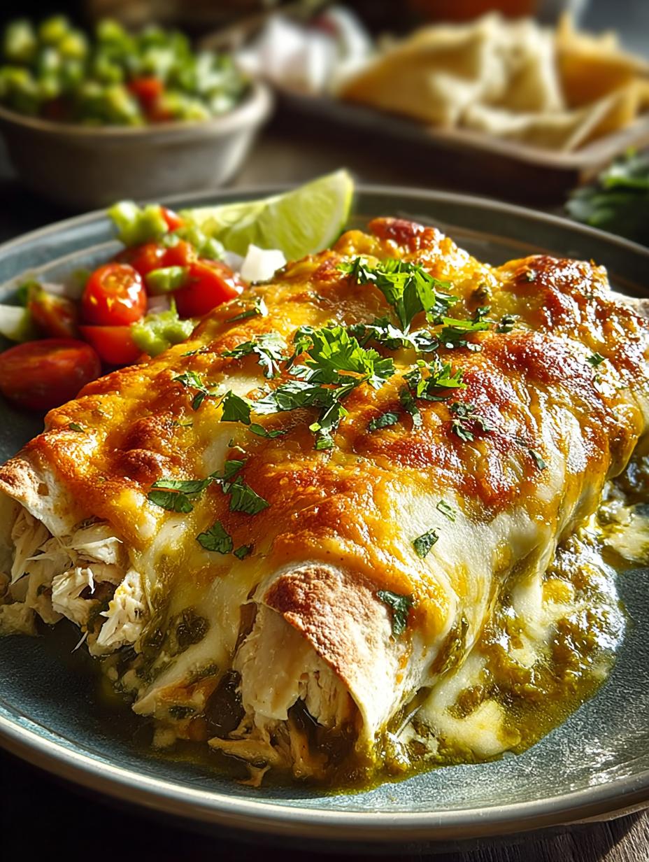 Delicious Green Chile Chicken Enchiladas Recipe 4 Delicious Green Chile Chicken Enchiladas Recipe - Green Chile Chicken Enchiladas - main visual representation