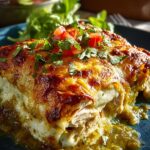 Green Chile Chicken Enchiladas