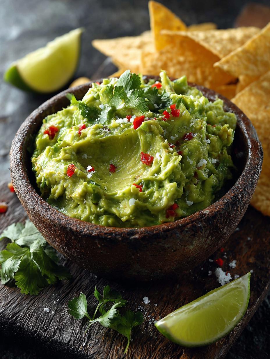 Guacamole: 10-Minute Creamy Avocado Dip Recipe - Guacamole - main visual representation