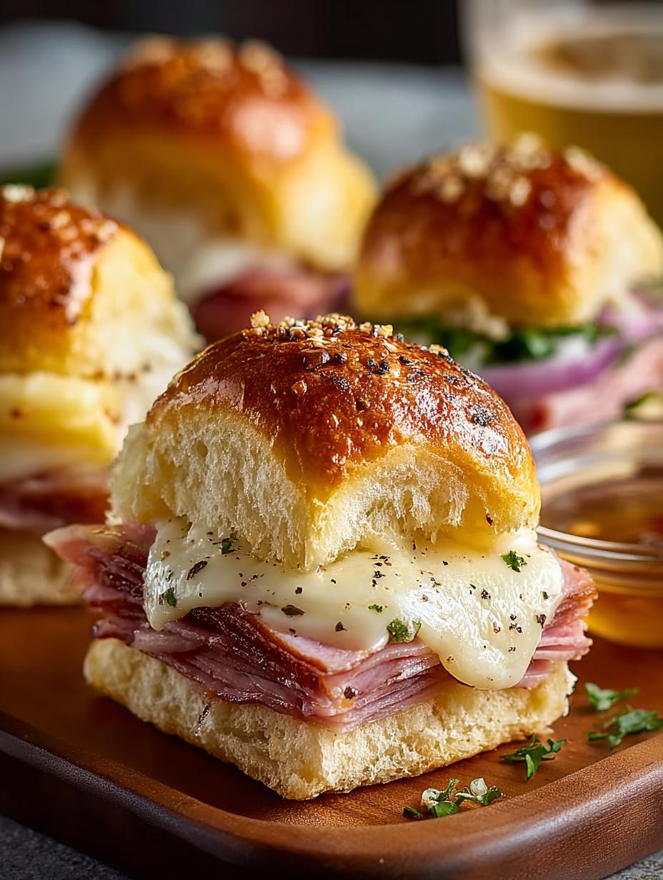 Ham Cheese Sliders Hawaiian
