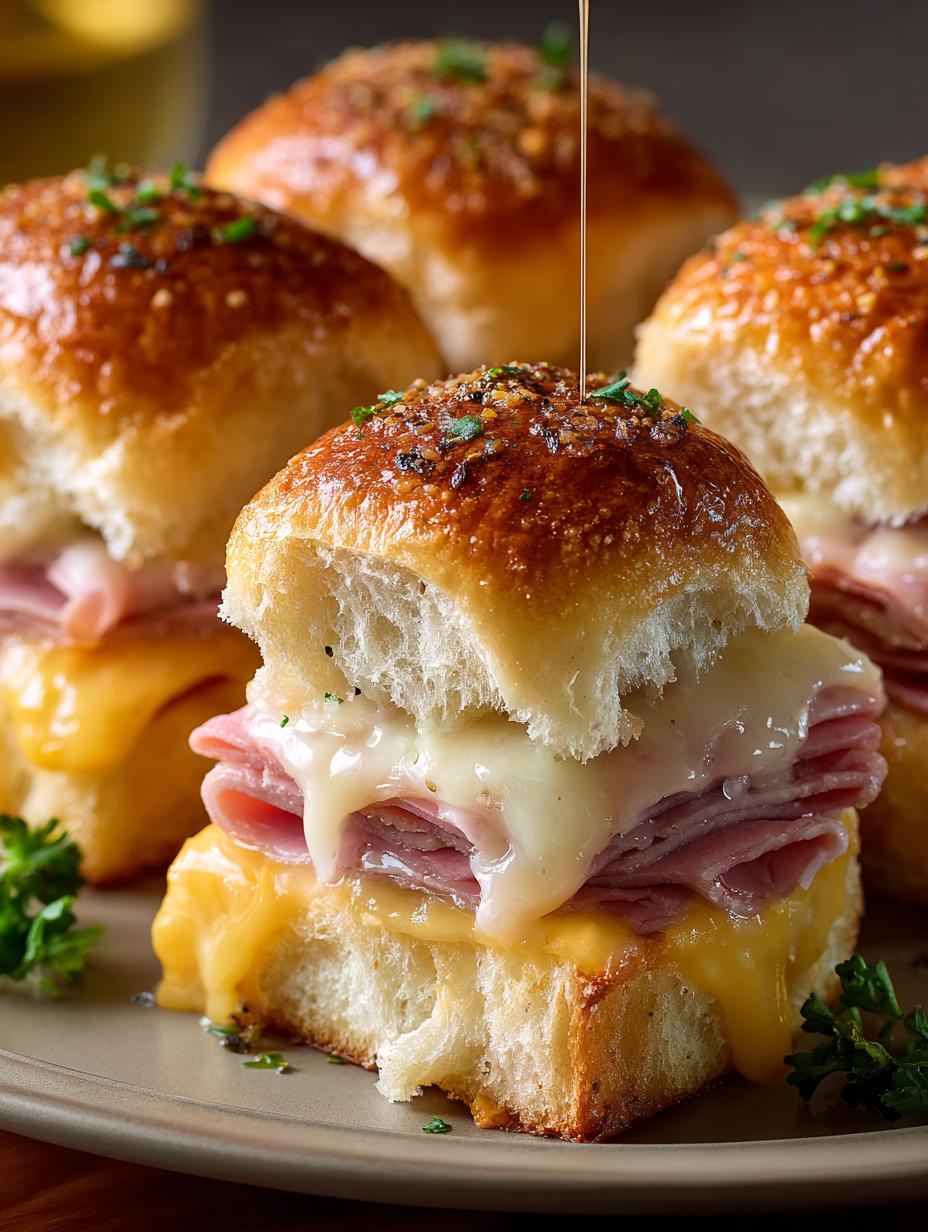 Hawaiian Ham Cheese Sliders: Sweet, Savory, and Irresistible - Hawaiian Ham Cheese Sliders - additional detail