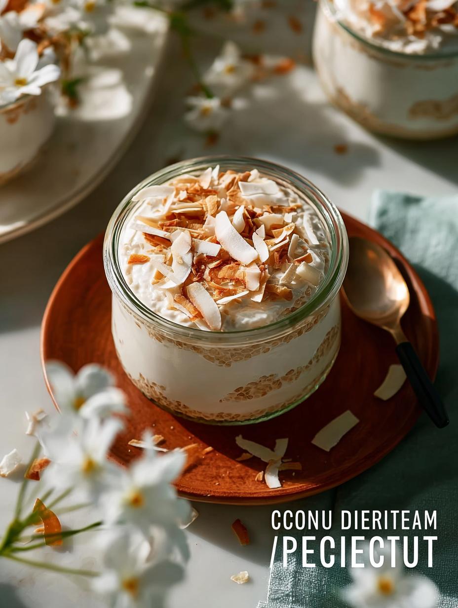 Healthy Coconut Cream Overnight