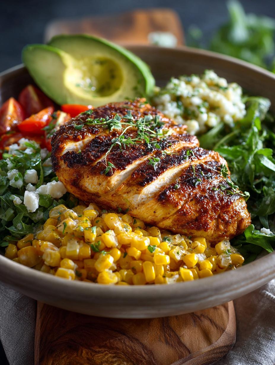 Healthy Street Corn Chicken Rice Bowl: A Flavorful Delight - Healthy Street Corn Chicken - additional detail