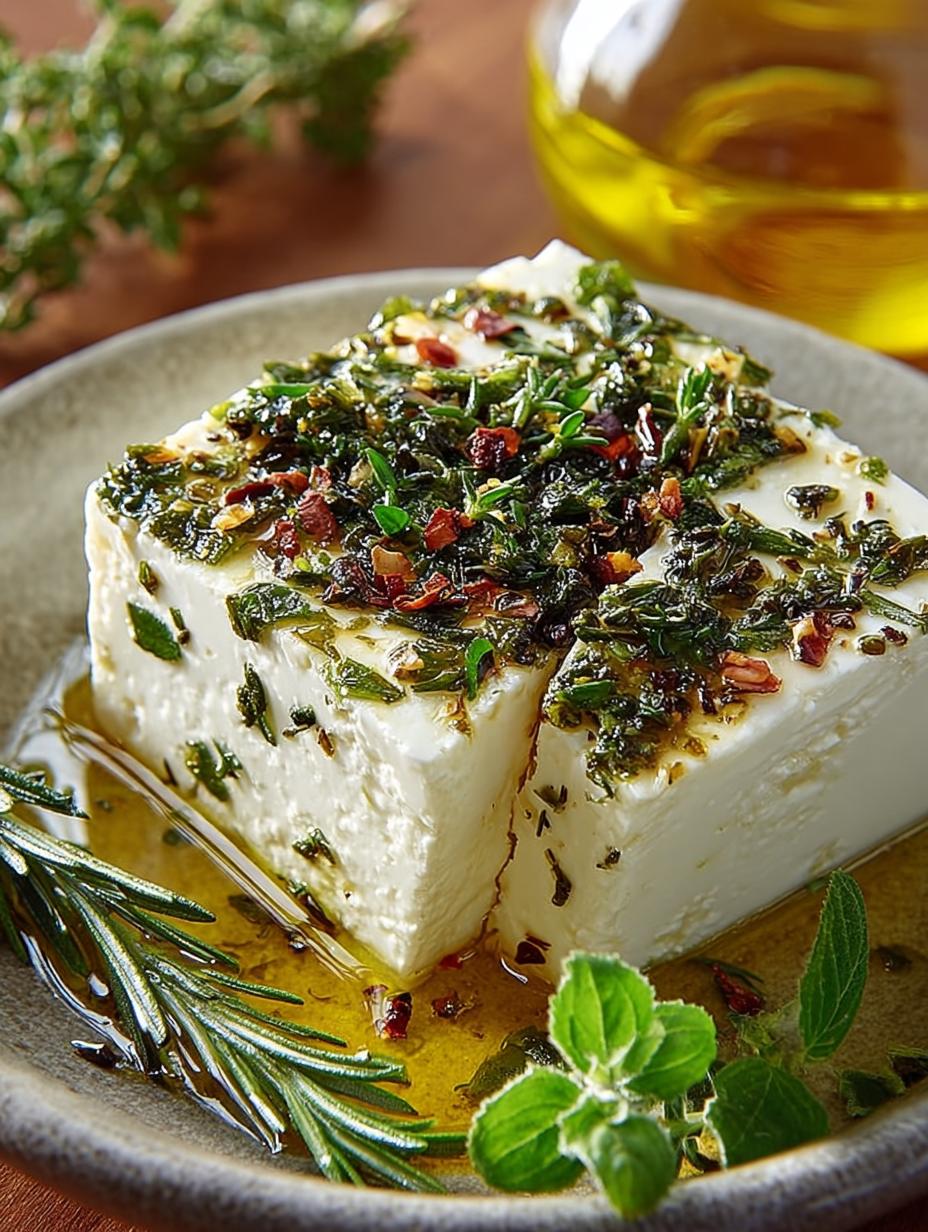 Herb Marinated Feta