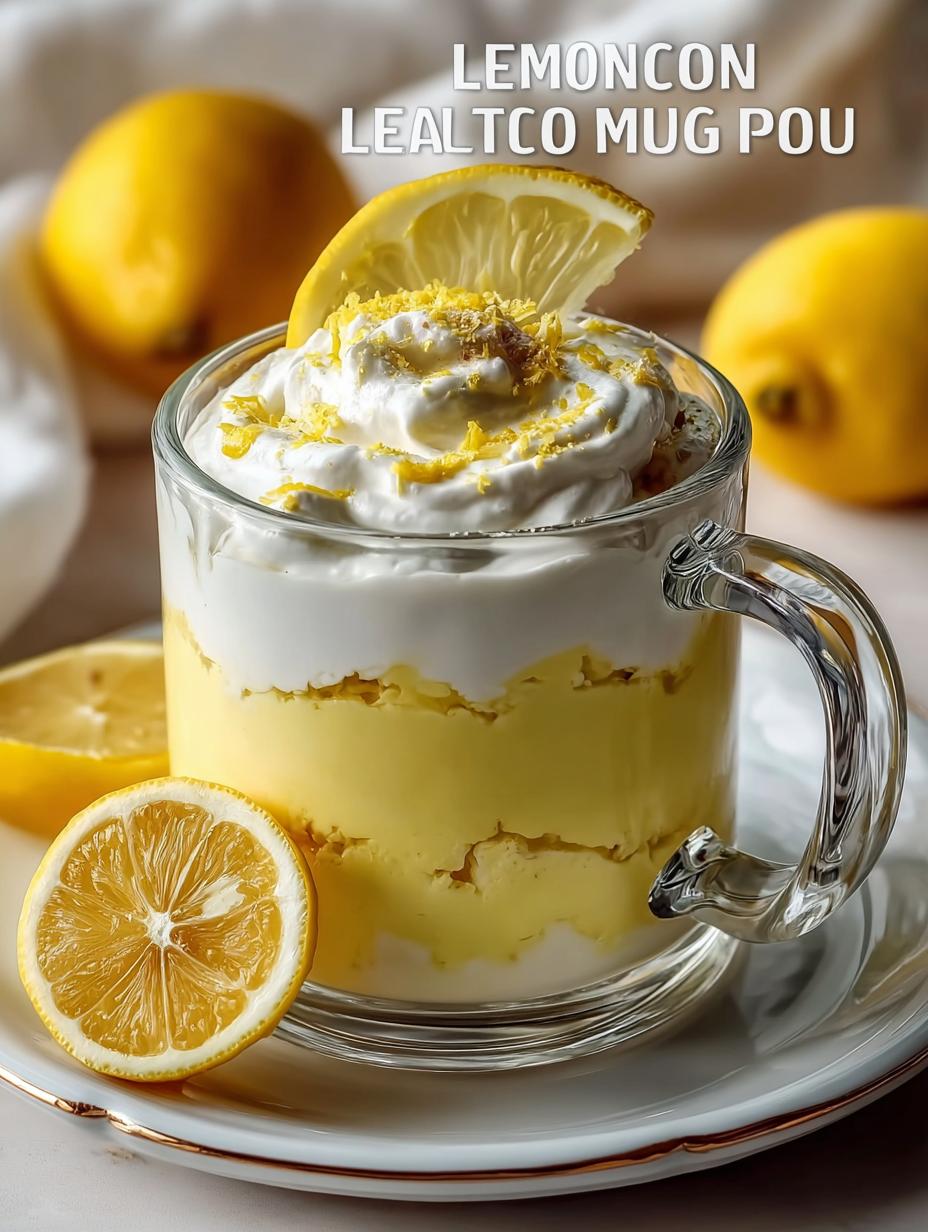 High Protein Lemon Mug