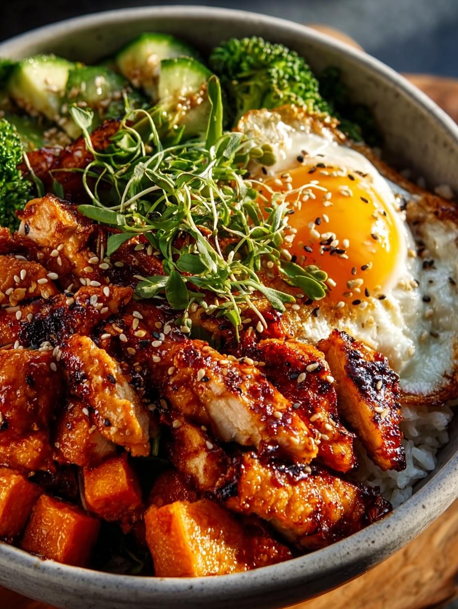 Hot Honey Chicken Bowl: A Sweet and Spicy Delight - Hot Honey Chicken Bowl - main visual representation