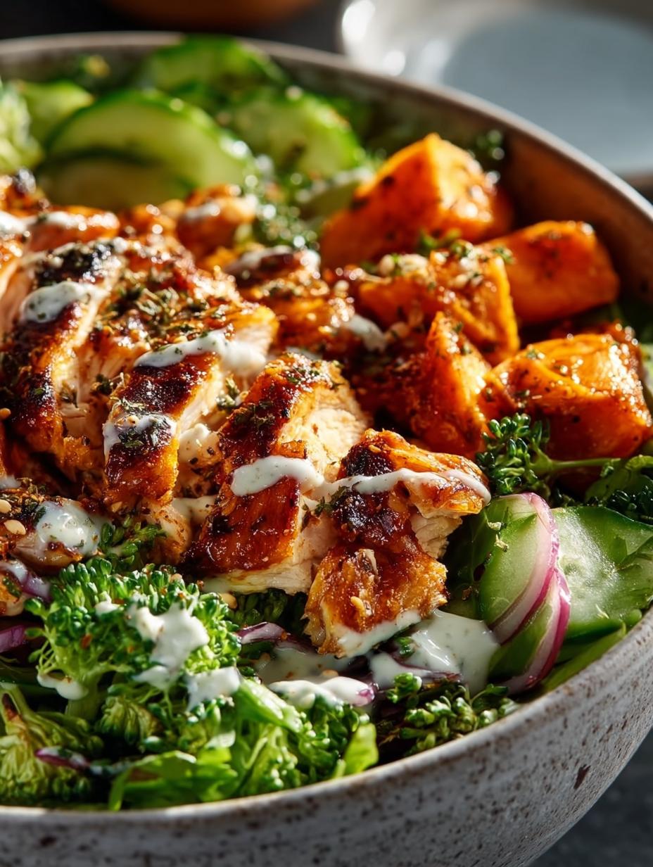 Hot Honey Chicken Bowl: A Sweet and Spicy Delight - Hot Honey Chicken Bowl - additional detail
