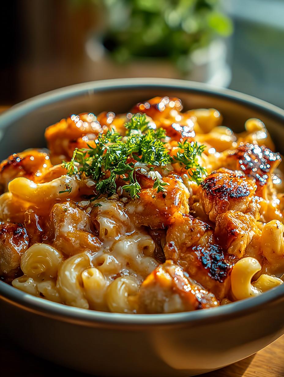 Hot Honey Chicken Mac: 7 Comforting Twists on a Classic - Hot Honey Chicken Mac - additional detail