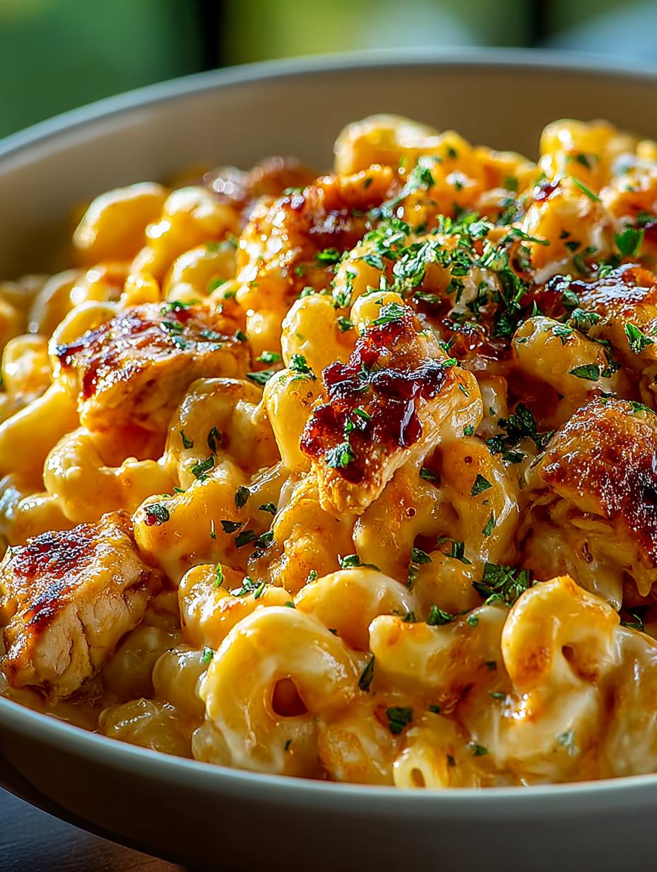 Hot Honey Chicken Mac