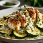 Irresistible Chicken Zucchini Bake