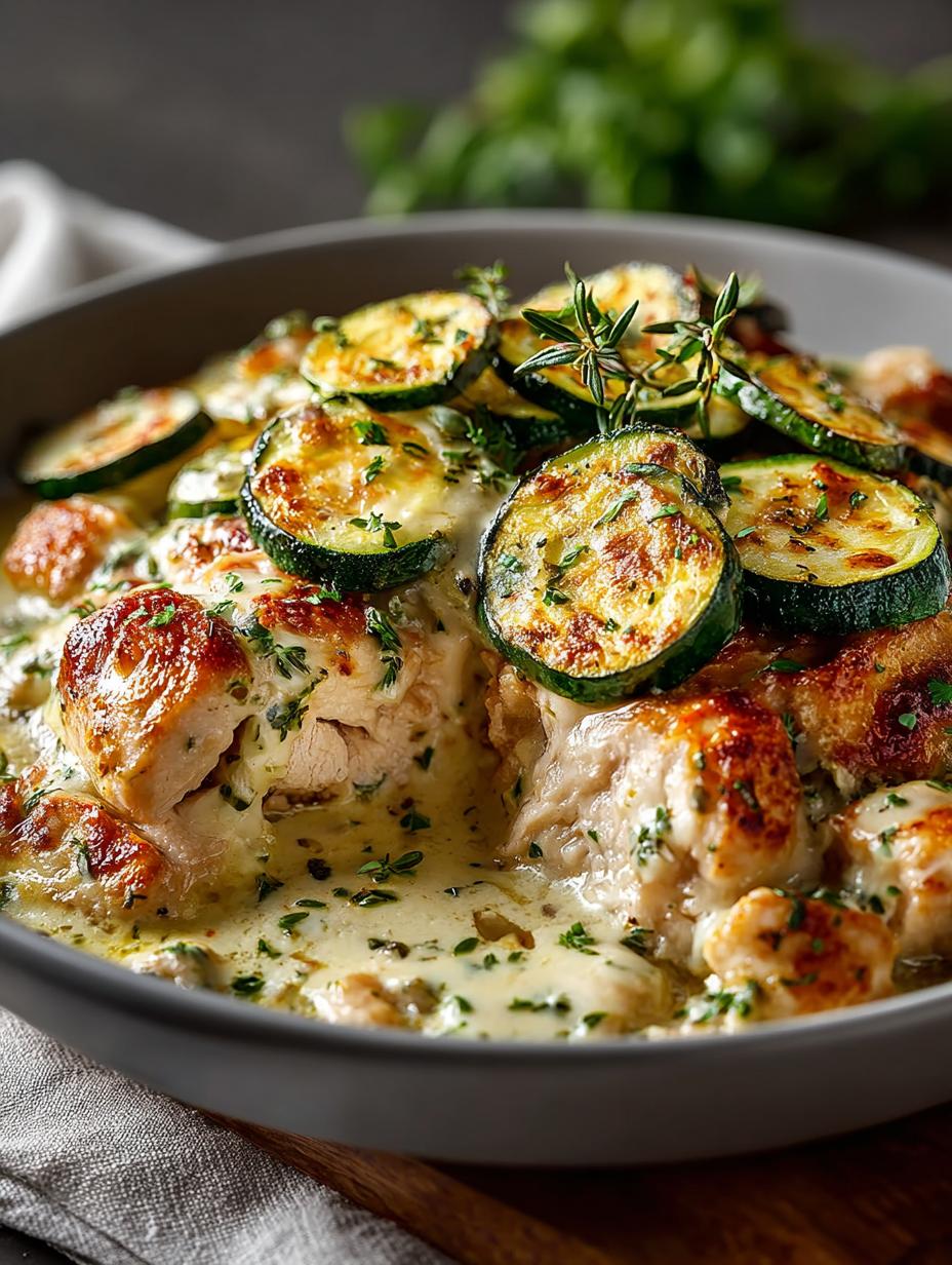 Irresistible Chicken Zucchini Bake: A Comfort Classic - Irresistible Chicken Zucchini Bake - additional detail