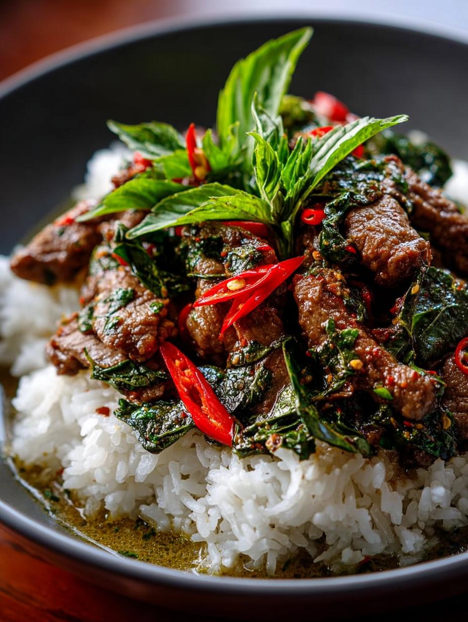 Irresistible Crockpot Thai Basil