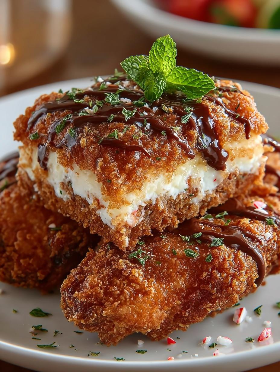 Irresistible Peppermint Poke Cake