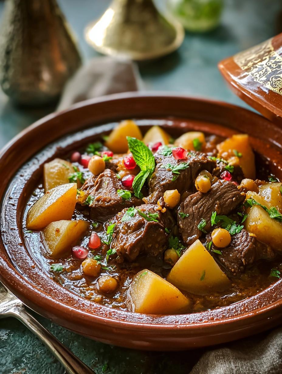 Lamb Pear Tagine