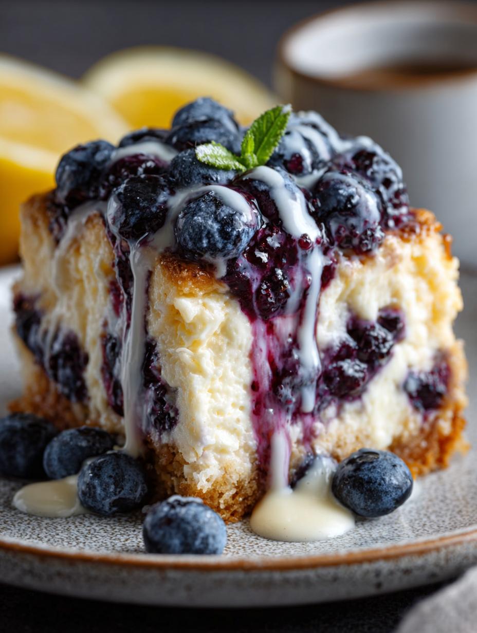 Lemon Blueberry Cream Cheese