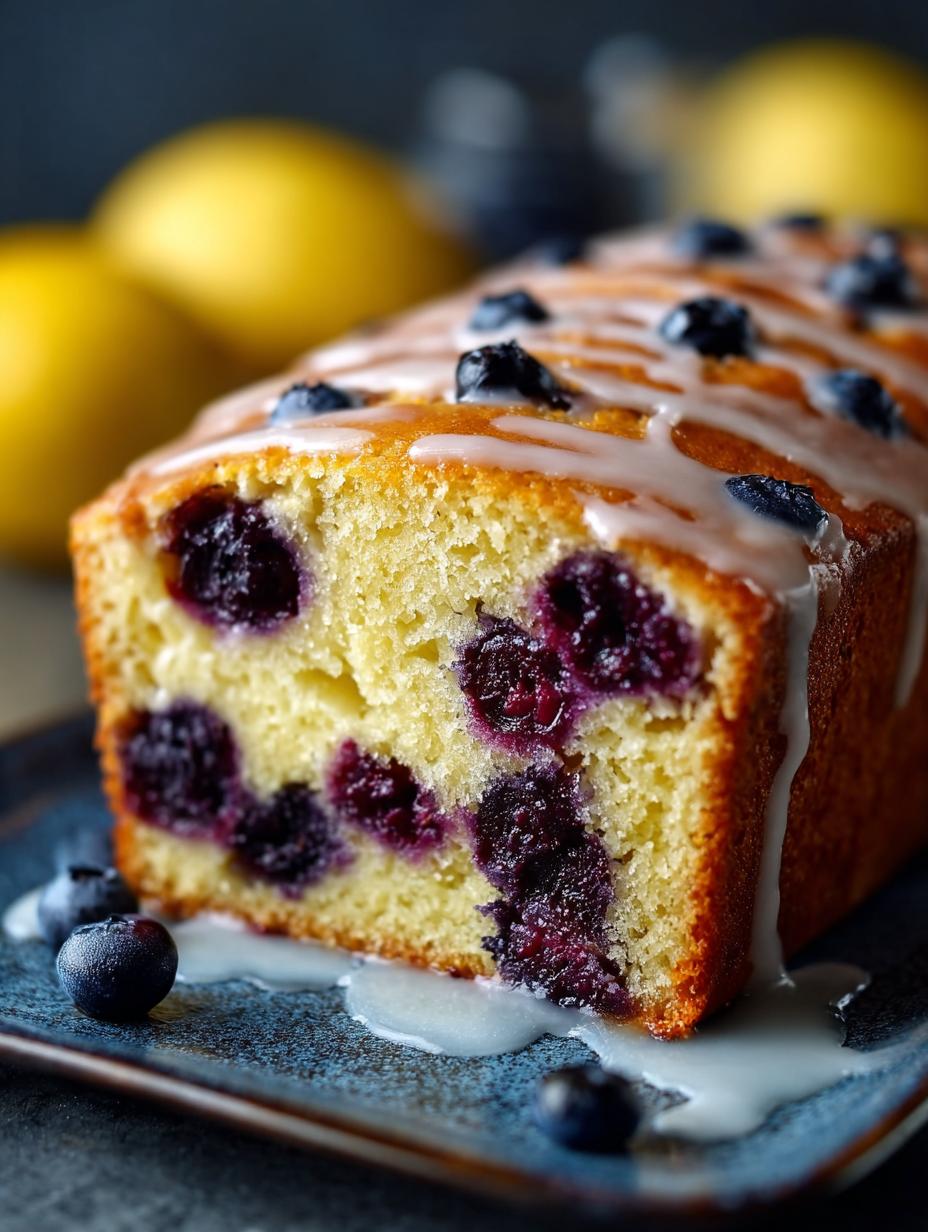 Delightful Lemon Blueberry Loaf Slice Recipe 4 Delightful Lemon Blueberry Loaf Slice Recipe - Lemon Blueberry Loaf Slice - main visual representation